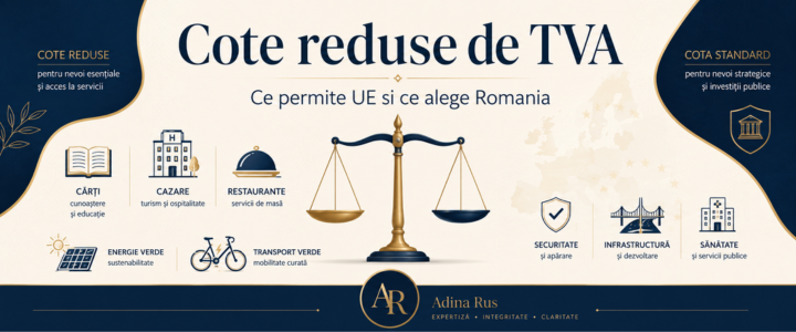 Cotele reduse de TVA: ce permite UE si ce alege Romania